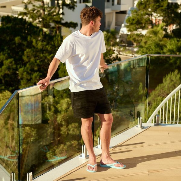 Arch Support Flip Flops - Classic - Sky Blue